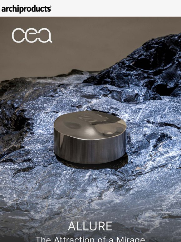 New Allure bathroom tapware collection by Ceadesign: a play of reflections