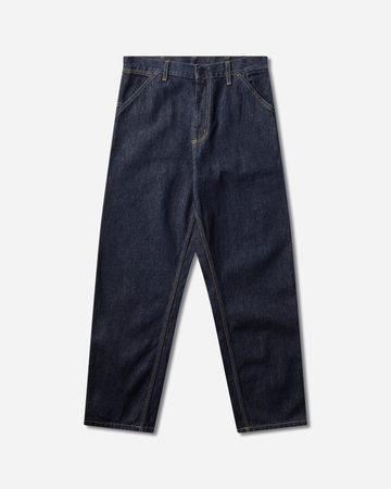 Men's Single Knee Pants Blue (Rigid)
