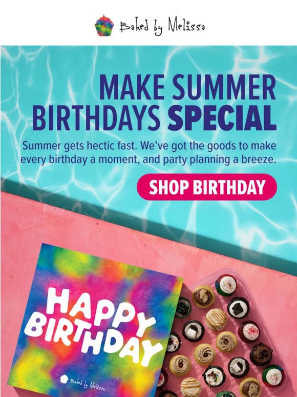 Show Up for Summer Birthdays ☀️