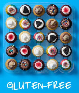 gluten-free cupcake 25-pack