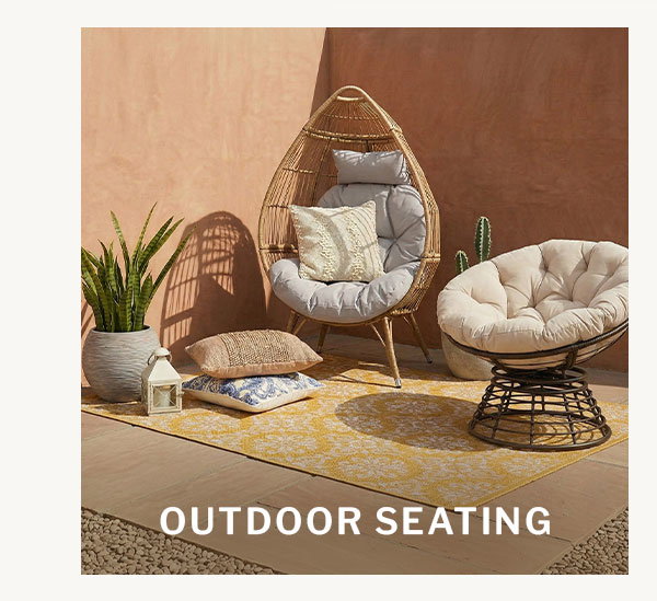 Outdoor seating. 