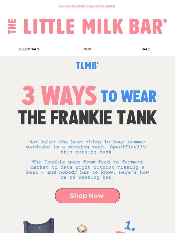 3 ways to wear the Frankie Tank (outfit inspo inside)