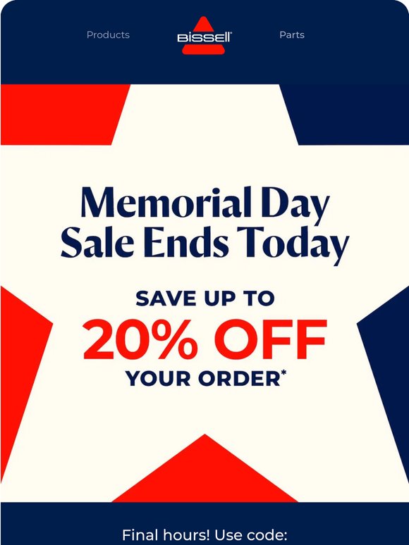 Memorial Day Deals end TONIGHT ⏰