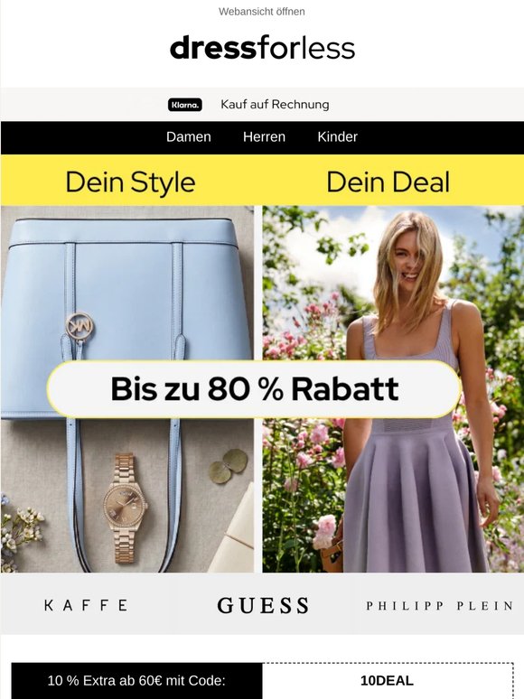 Deine Größe zum Bestpreis – bis zu -80%