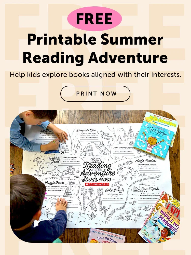 FREE Printable Summer Reading Adventure Help kids explore books aligned with their interests. | PRINT NOW