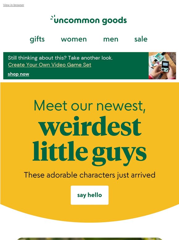 Meet our newest, weirdest little guys