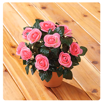 376804 Artificial Rose Bush by OakRidge™