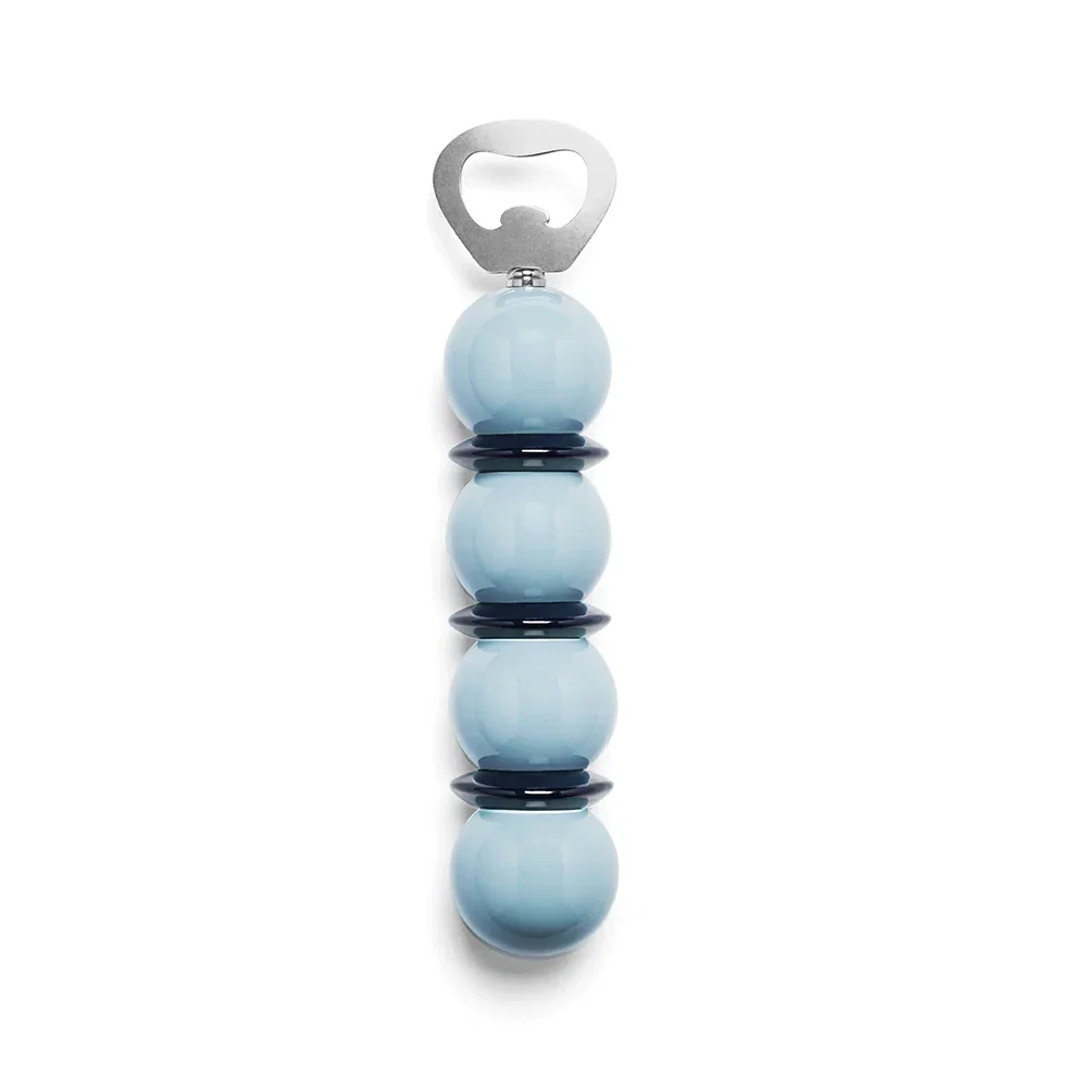 Image of Pale Denim & Navy Bobbin Bottle Opener