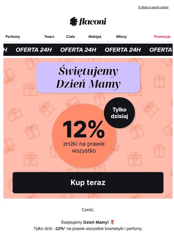 -12% na Dzień Mamy 🌷