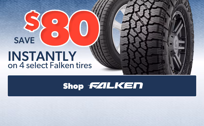 Memorial Day Savings: Buy 4 Select Falken Tires, Save $80 Instantly