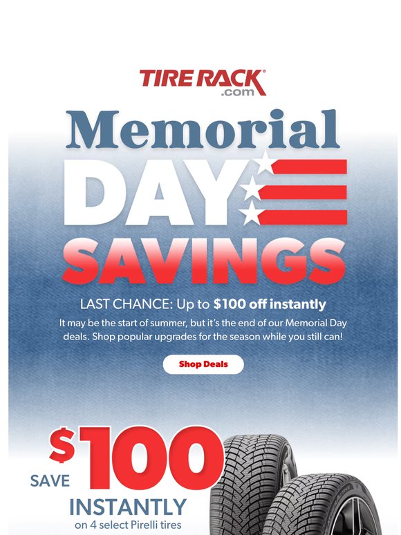 Last Call for a Memorial Day Haul!