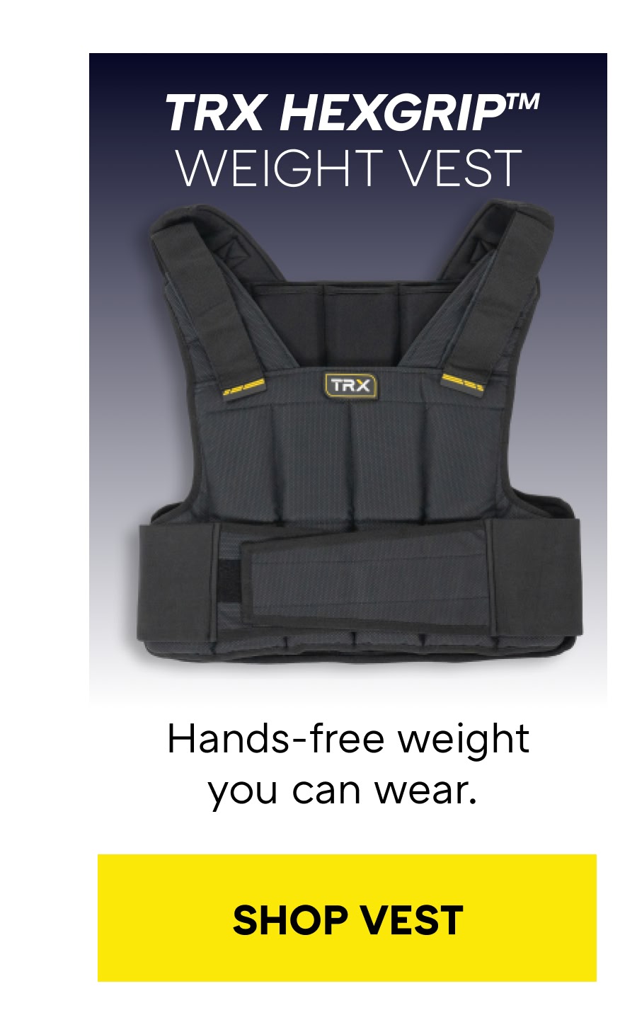 TRX HEXGRIP™ WEIGHT VEST