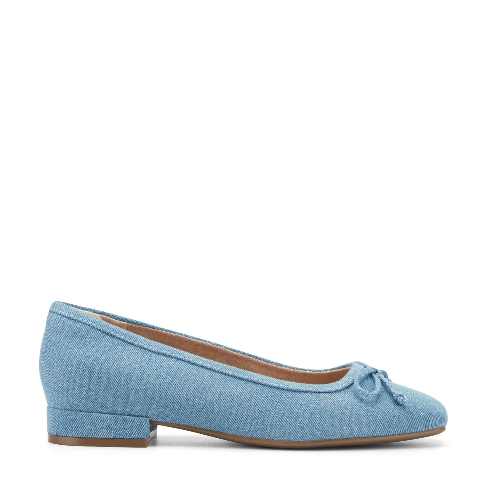 Image of Women's Sadie Square Toe Slip-on Ballet Dress Flats