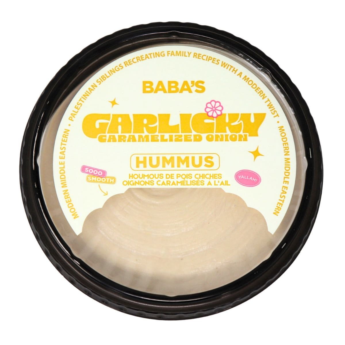 Baba’s Chickpea Hummus Garlicky Caramelized Onion, 283g