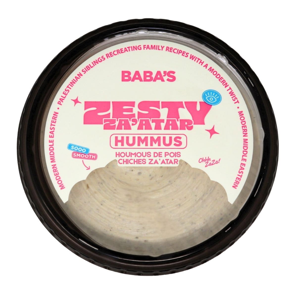 Baba’s Chickpea Hummus Zesty Za’atar, 283g
