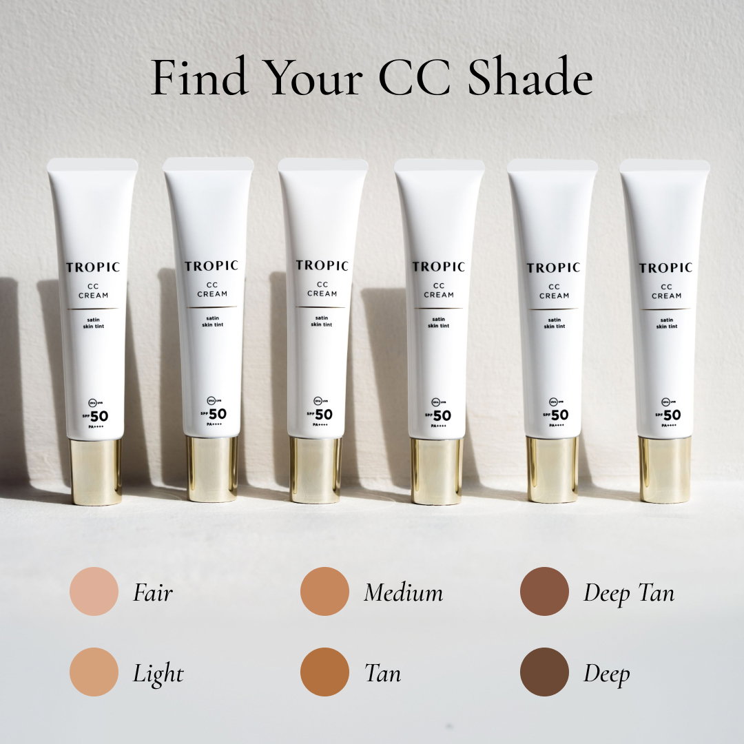 CC Cream shades