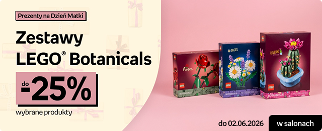 Zestawy LEGO Botanicals do -25% wybrane produkty