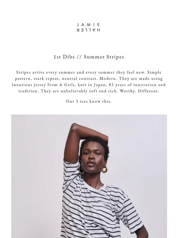 1st Dibs // Summer Striped Tees