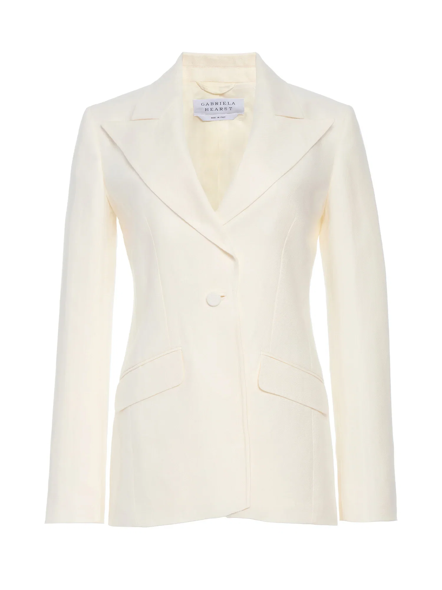Image of Leiva Linen Twill Blazer