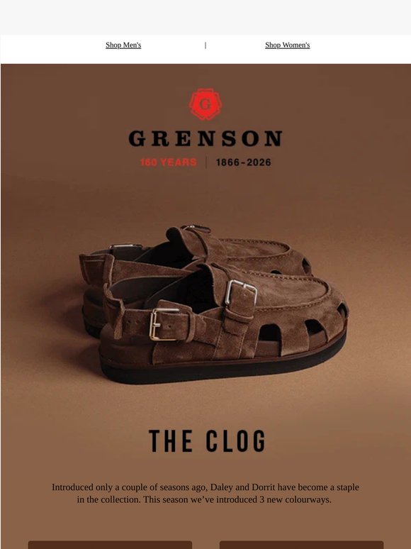 The Clog. New Colourways.