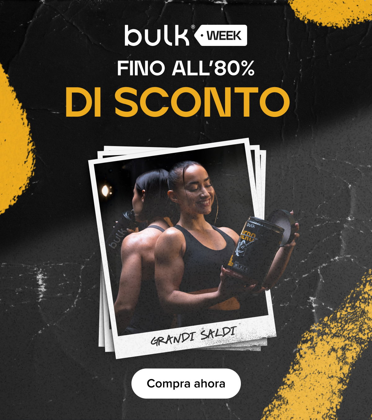 FINO AL 80% DI SCONTO