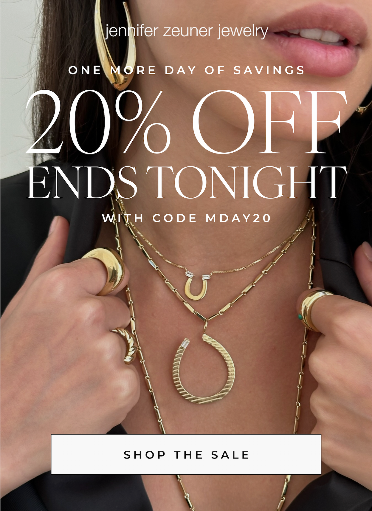 20% Off Ends Tonight