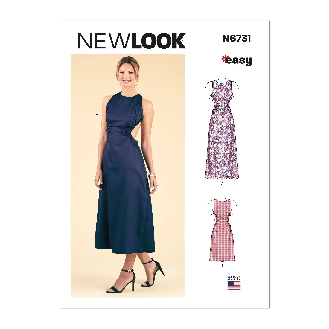 Image of New Look Sewing Pattern 6731 (N) - Misses Dresses 6-18 UN6731A 6-18