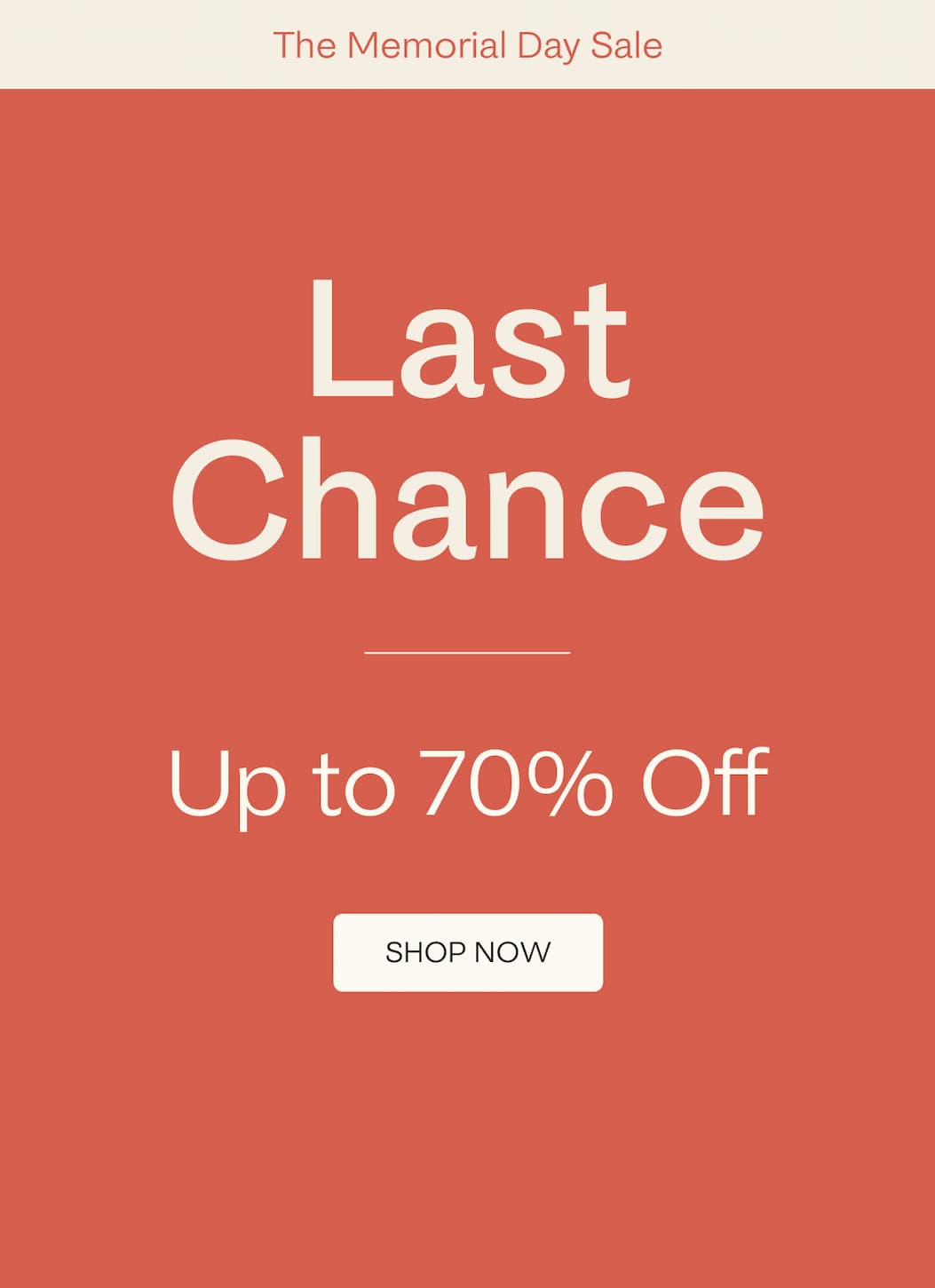 Up to 70% Off