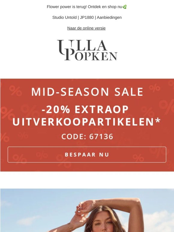 -20% extra 🎁 Je extra korting in de SALE