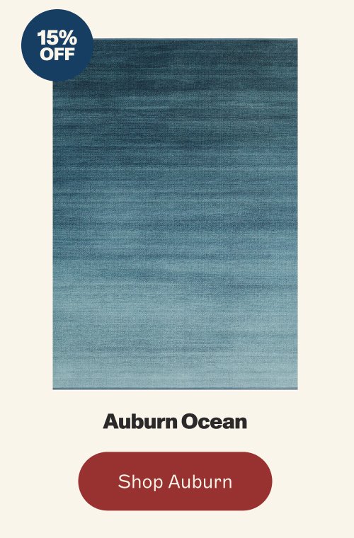 15% off Auburn Ocean Shop Auburn