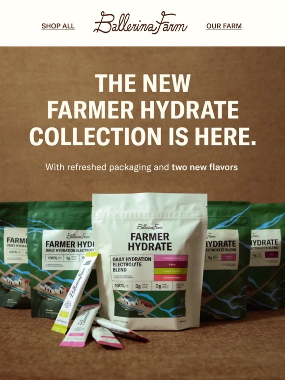 NEW Farmer Hydrate Flavors Are Here