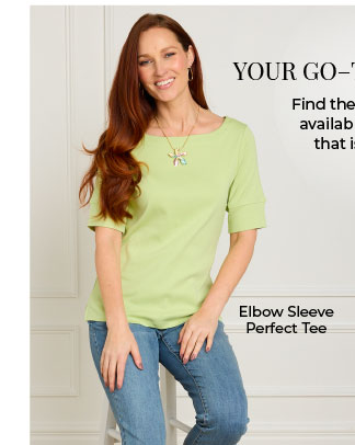 Elbow Sleeve Perfect Tee