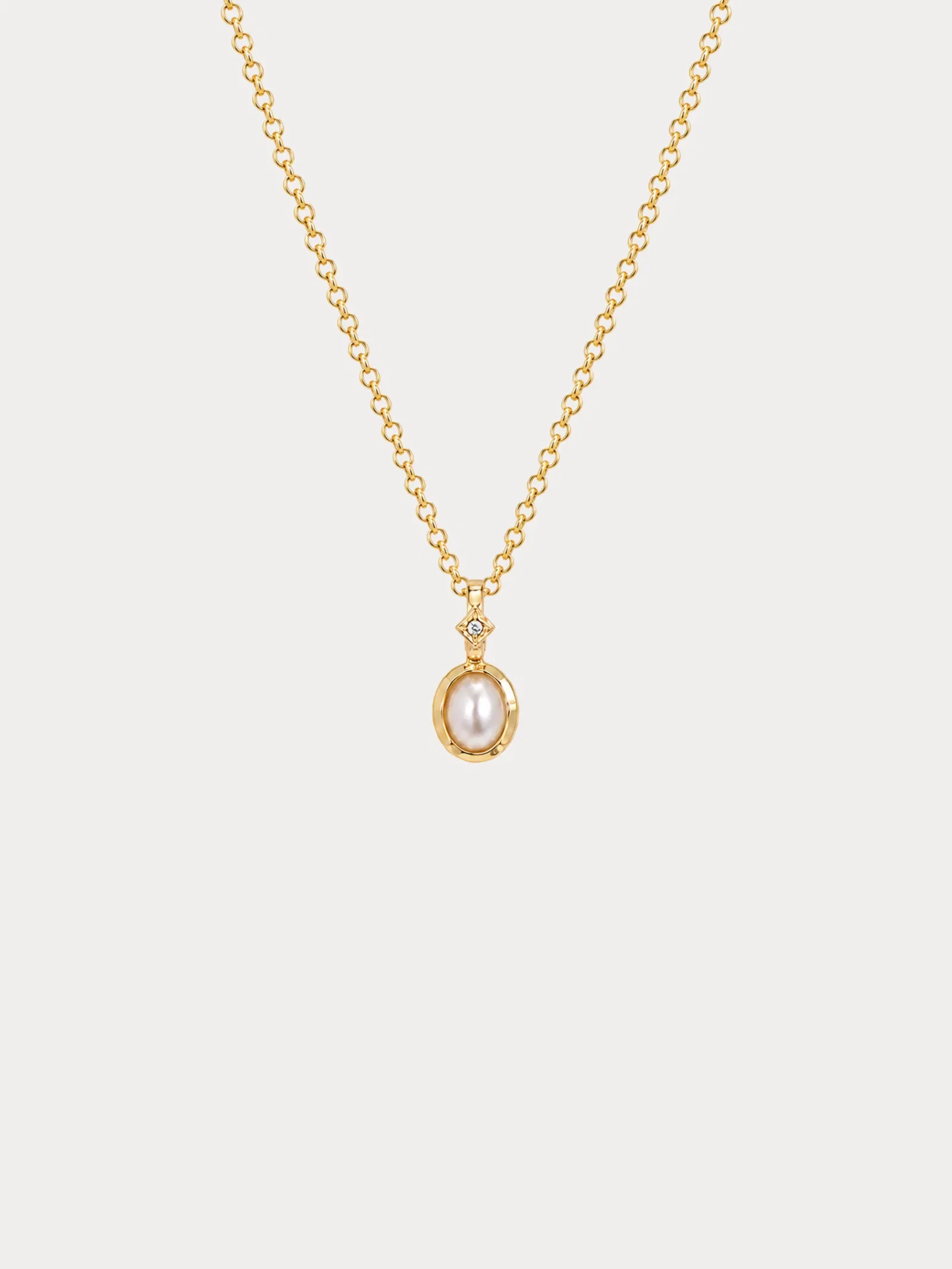 Image of Birthstone Pendant Necklace