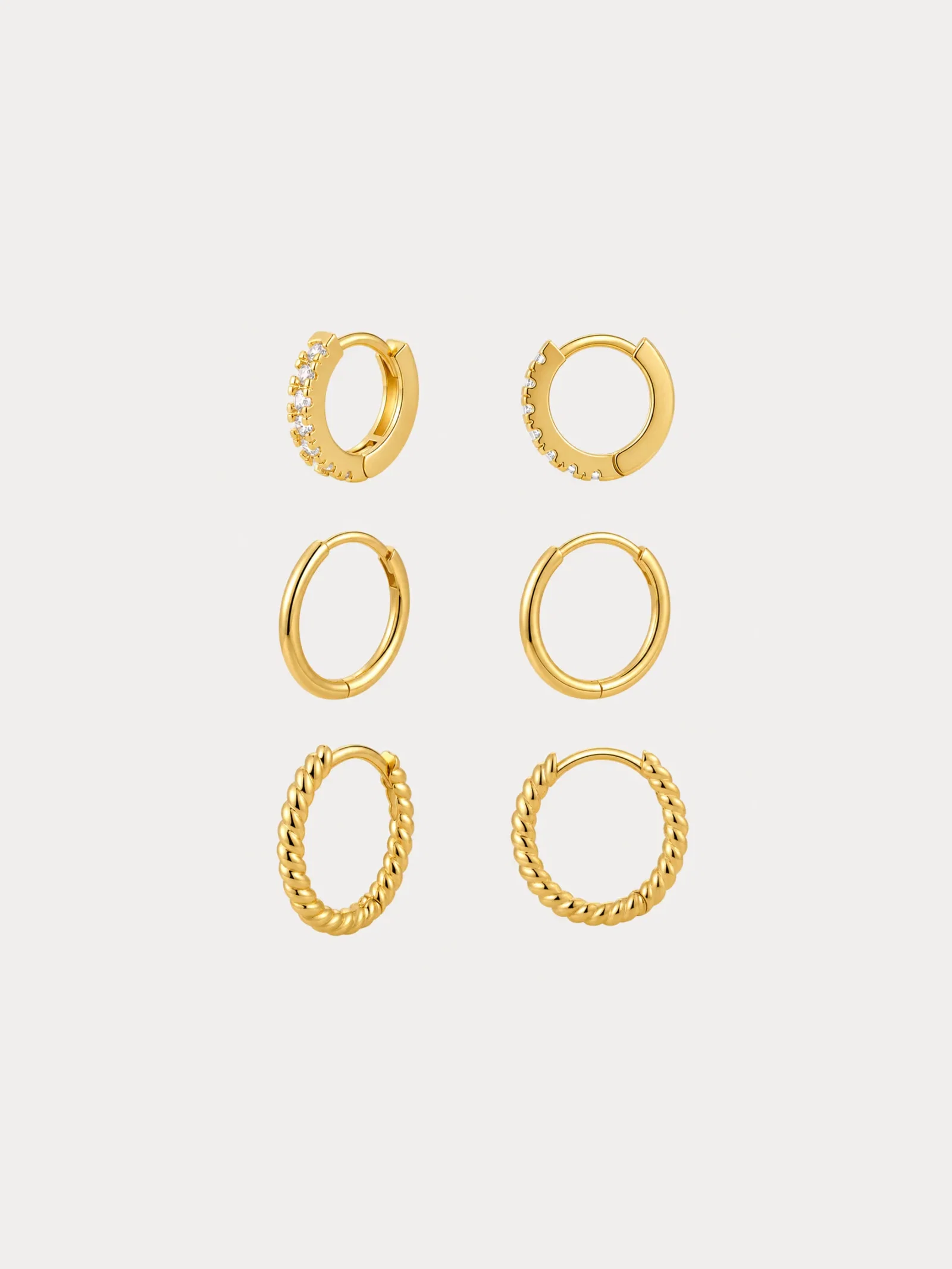 Image of Huggie Hoops Set