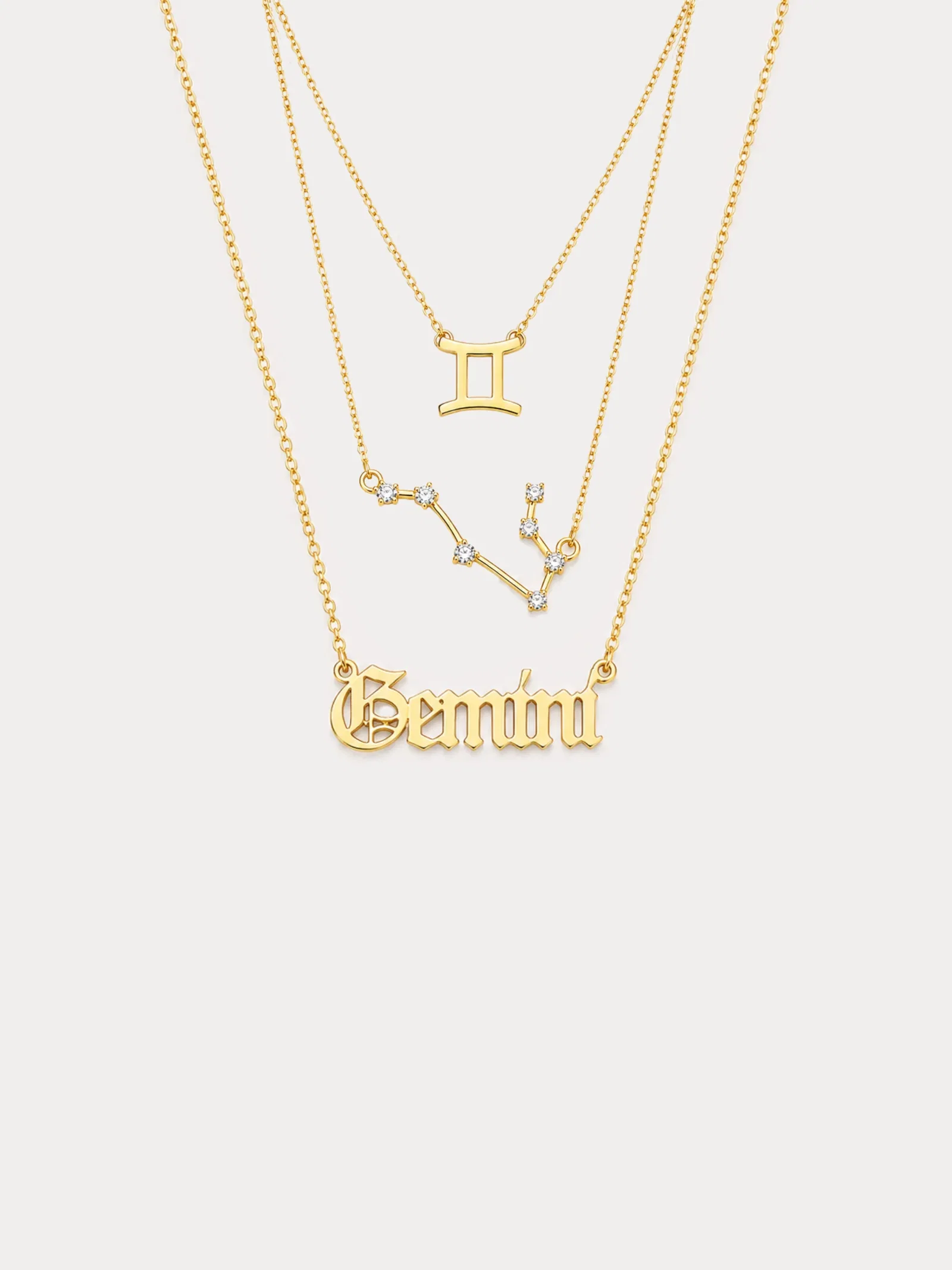 Image of Zodiac Necklace Set