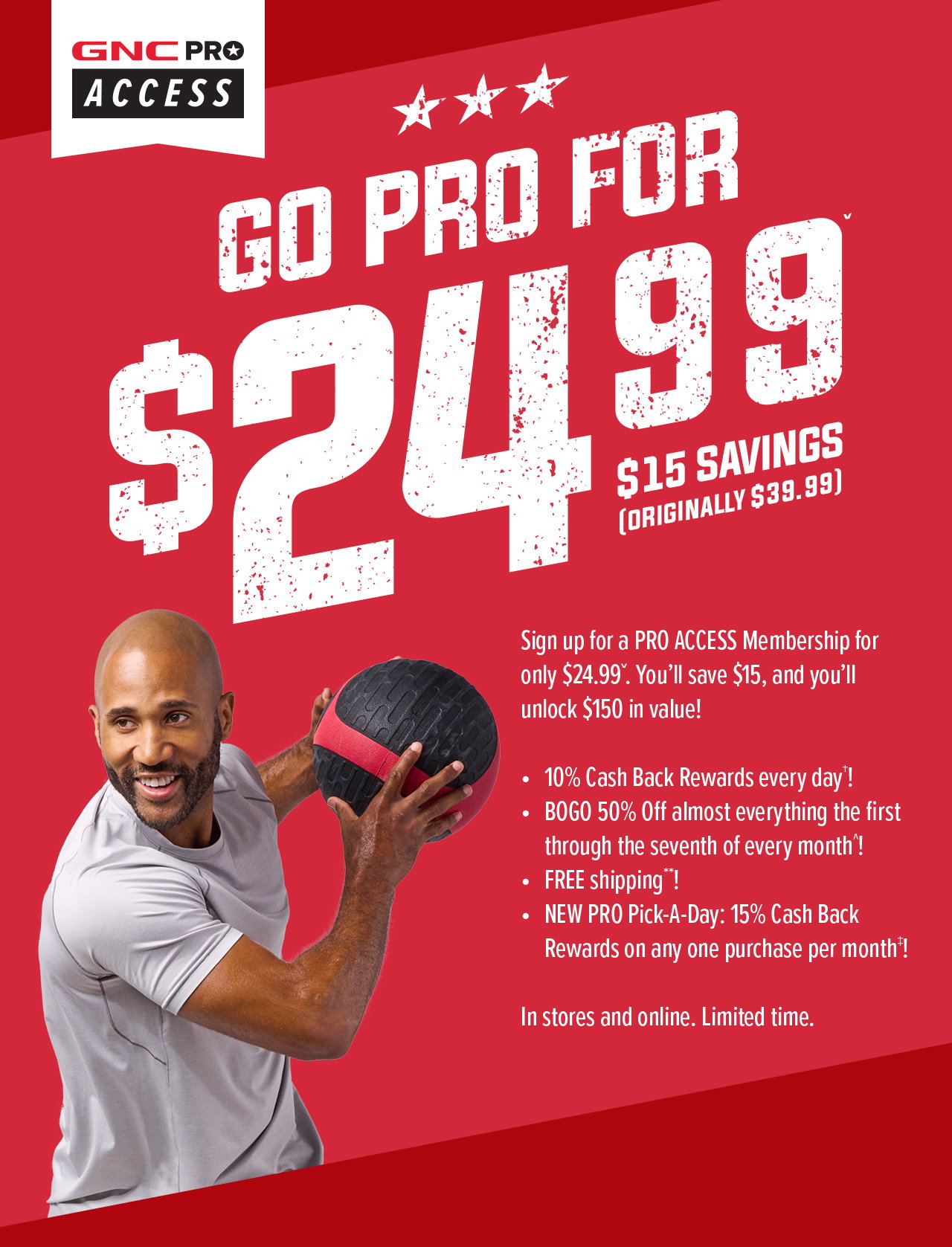 GO PRO FOR $24.99