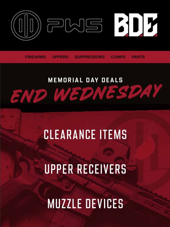 Ends Tomorrow 🇺🇸 Memorial Day Extended Deals