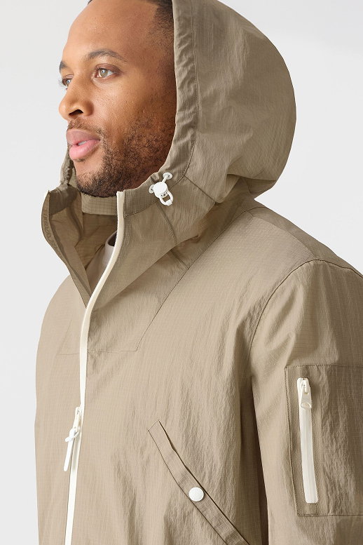 GAGE Long Seam-Sealed Rain Jacket