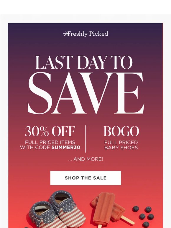 Last Chance for Memorial Day Savings! 🚨