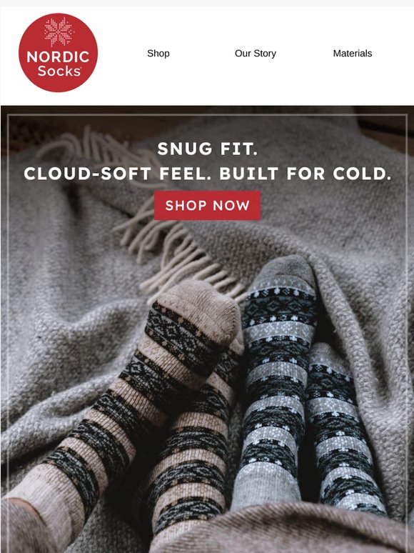 Cold feet? That’s a hard nope.