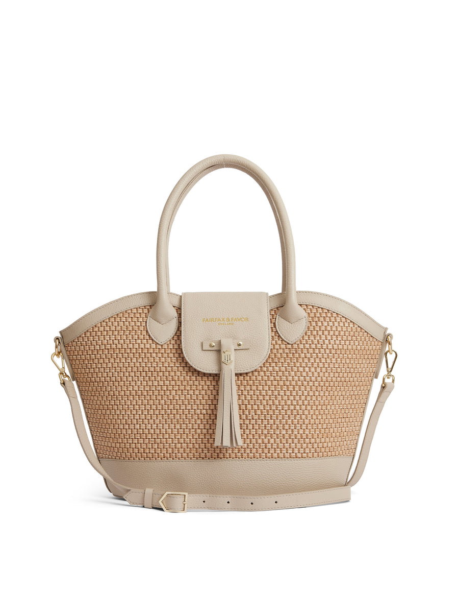 Windsor Stone Crossbody Basket Bag