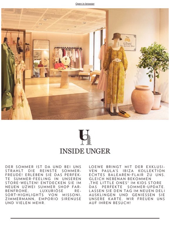 📯 INSIDE UNGER