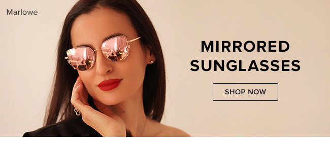 mirrored sunglasses