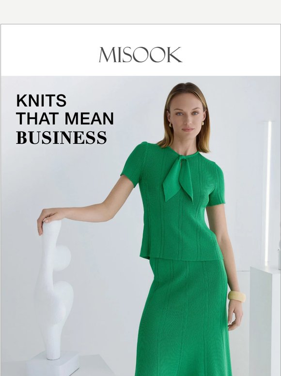 Explore Knitwear for Work and Beyond