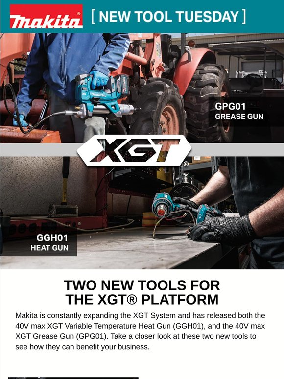 Two New Hardworking XGT® Tools