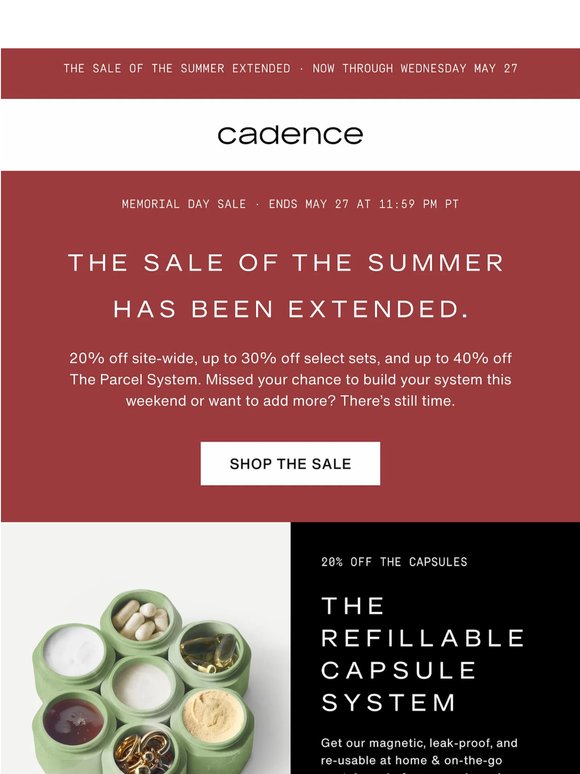 The Sale of the Summer has been extended
