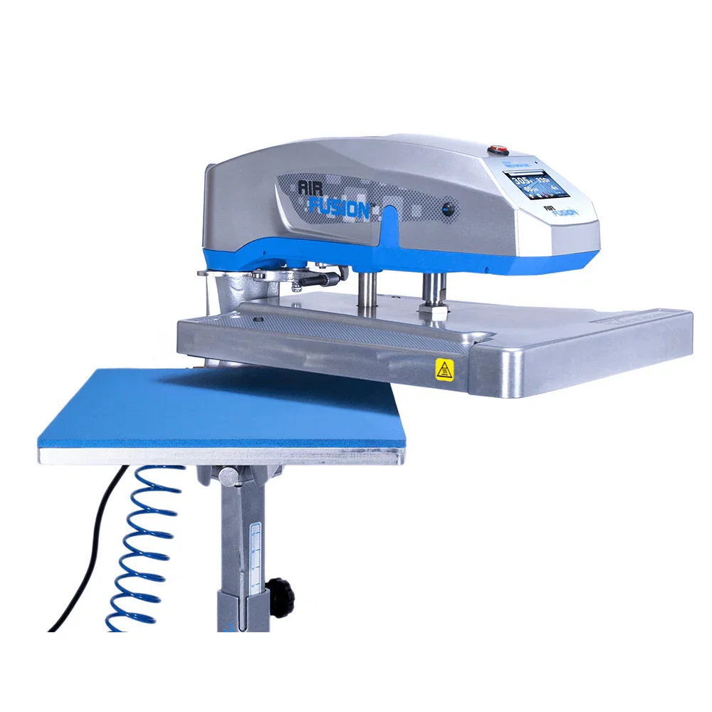 Image of Stahls' Hotronix Air Fusion IQ 16" x 20" Heat Press with Floor Stand