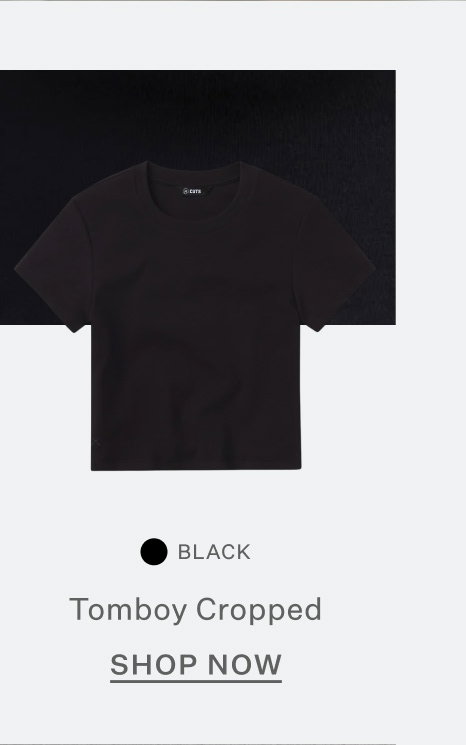 Tomboy Tee Cropped