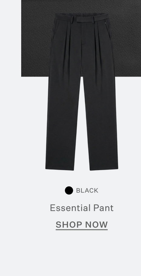 Essential Pant - Black