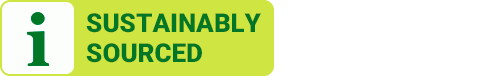 SUSTAINABLY SOURCED